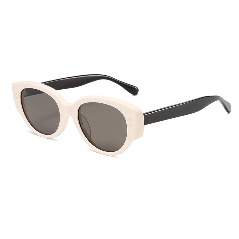 Nylon Cat Eye Sunglasses Fake Tide Red Zone Street Shot Quality Sunglasses Plate B9055