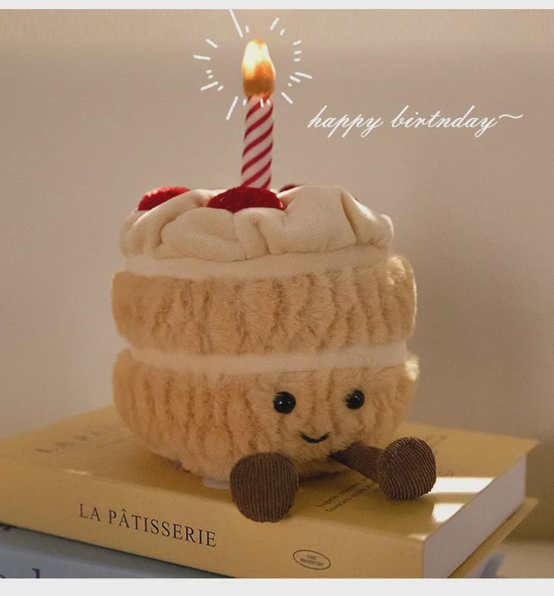 Милая британская плюшевая игрушка в виде животного на день рождения - мягкая кукла в подарок для младенцев и детей