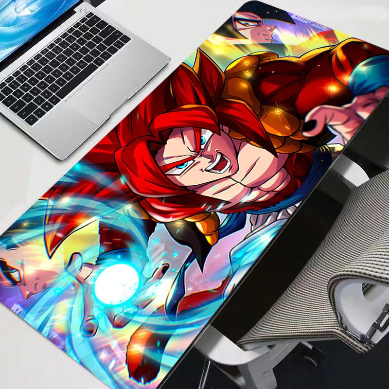 Mouse Pad Large Xxl Gamer Computer Rubber Desk Mat Keyboard Anime Gaming Accessories Mousepad Dbz Dragon Ball Z Pc Carpet