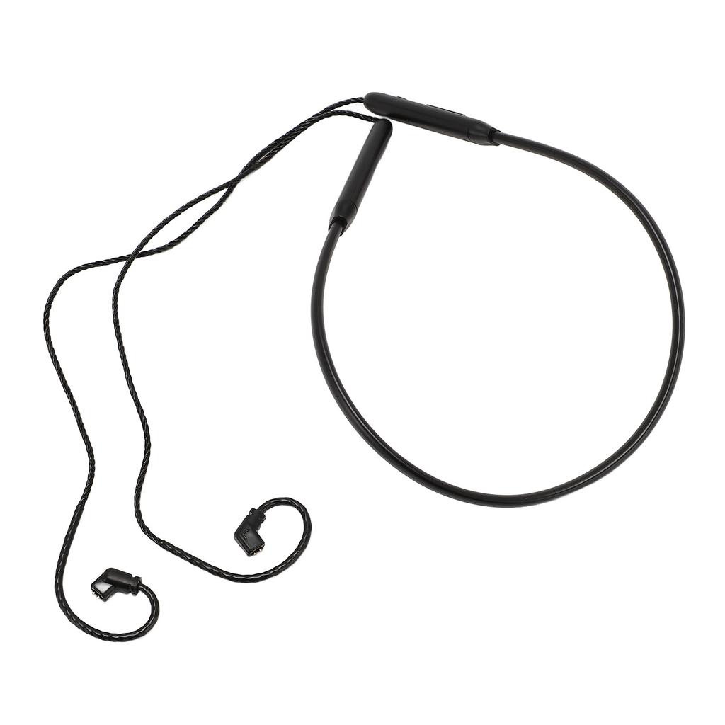 Bluetooth Headphone Cable Adapter Wired To Wireless In Ear Earbuds Cable Adapter Cord with Microphon