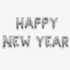 2026 С Новым годом Металлические фольгированные шары Праздничный декор для вечеринок Торжество Украшение дома