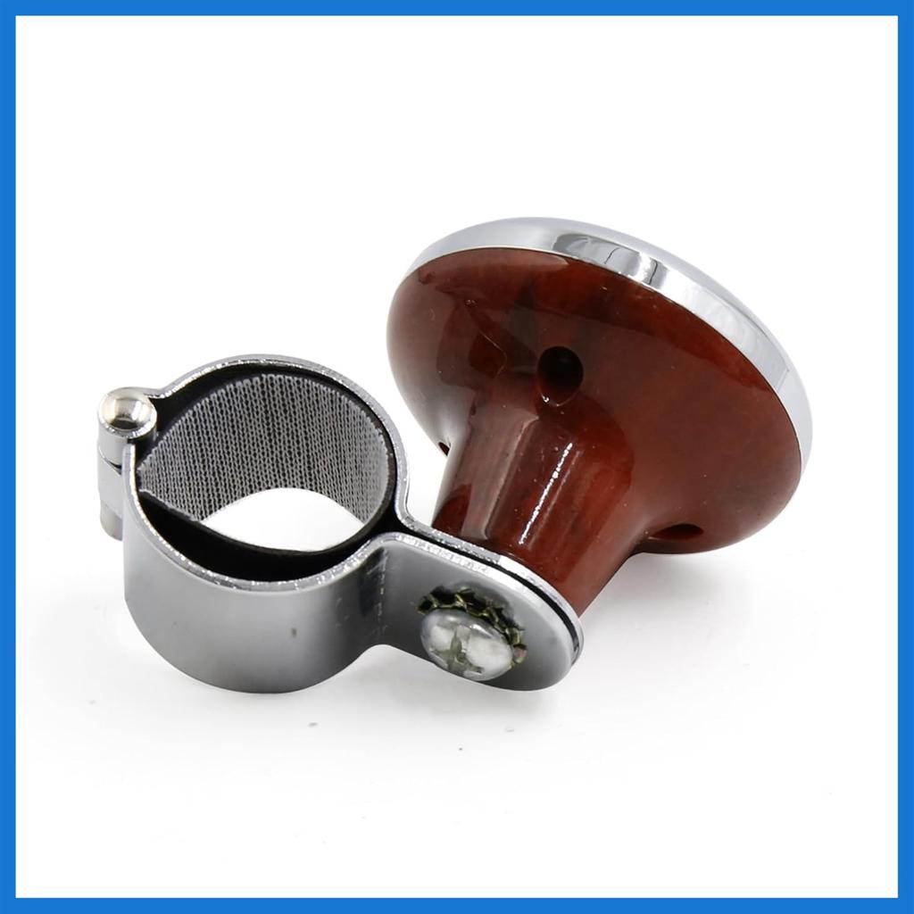 Brown Crown Pattern Design Steering Wheel Knob Power Handle for Auto Car Auto Accessories