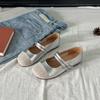 Mary Jane women's shoes new summer retro versatile shallow mouth with skirt Doudou shoes soft sole single shoes women
