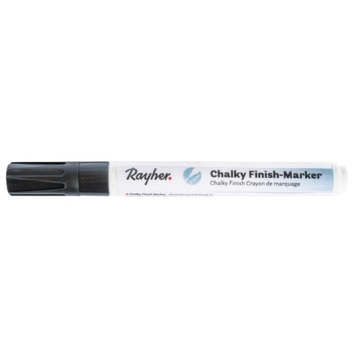 Marqueur-craie à pointe ronde 2-4 mm Chalky Finish - Noir