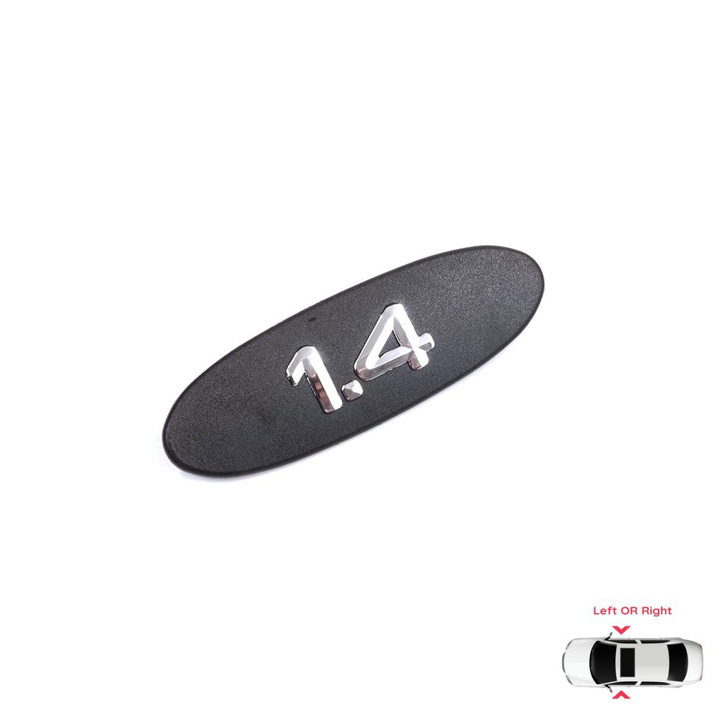 BSP574 Черный 1.4 Значок с логотипом Монограмма для Renault Clio MK2 II BB CB Kangoo MK1 FC KC 7700422223