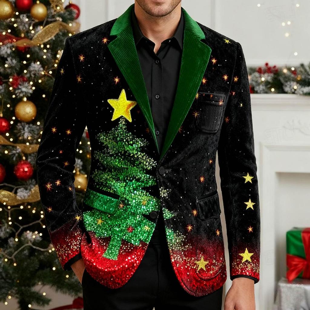 Мужской вельветовый теплый пиджак-кардиган с принтом и карманами, мужской повседневный костюм