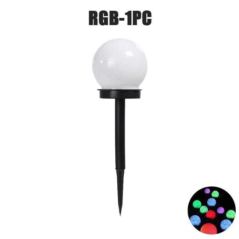Солнечная светодиодная лампа, трехцветная, энергосберегающая, водонепроницаемая, простое атмосферное освещение, уличное садовое освещение для газона