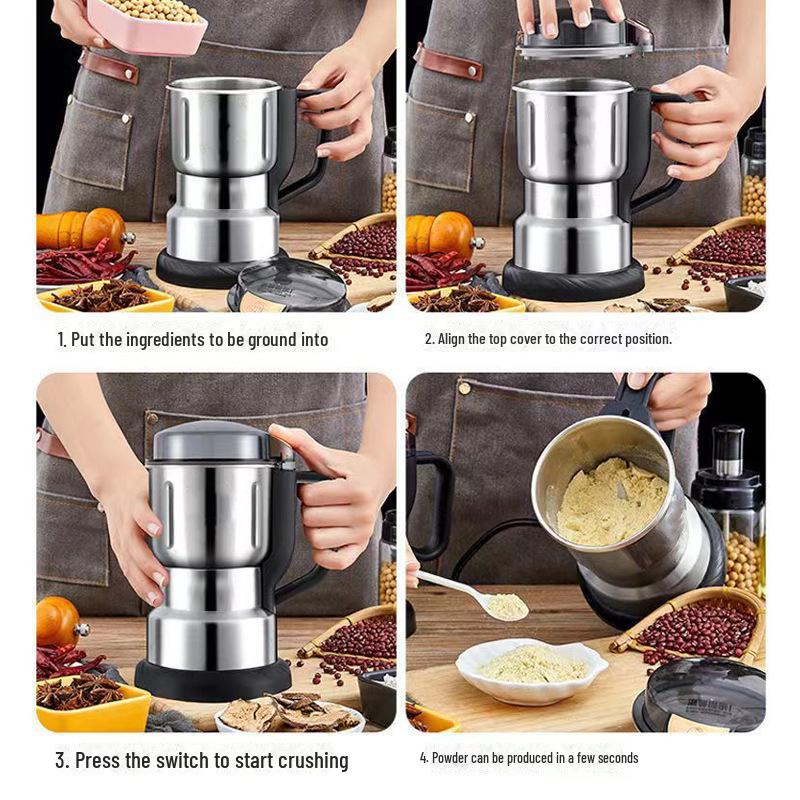 Высокомощная небольшая бытовая зернодробилка и измельчитель