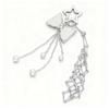 Mini Net Pocket Lipstick Bag Keychain Cherry Lipstick Cover Key Ring  Makeup Storage