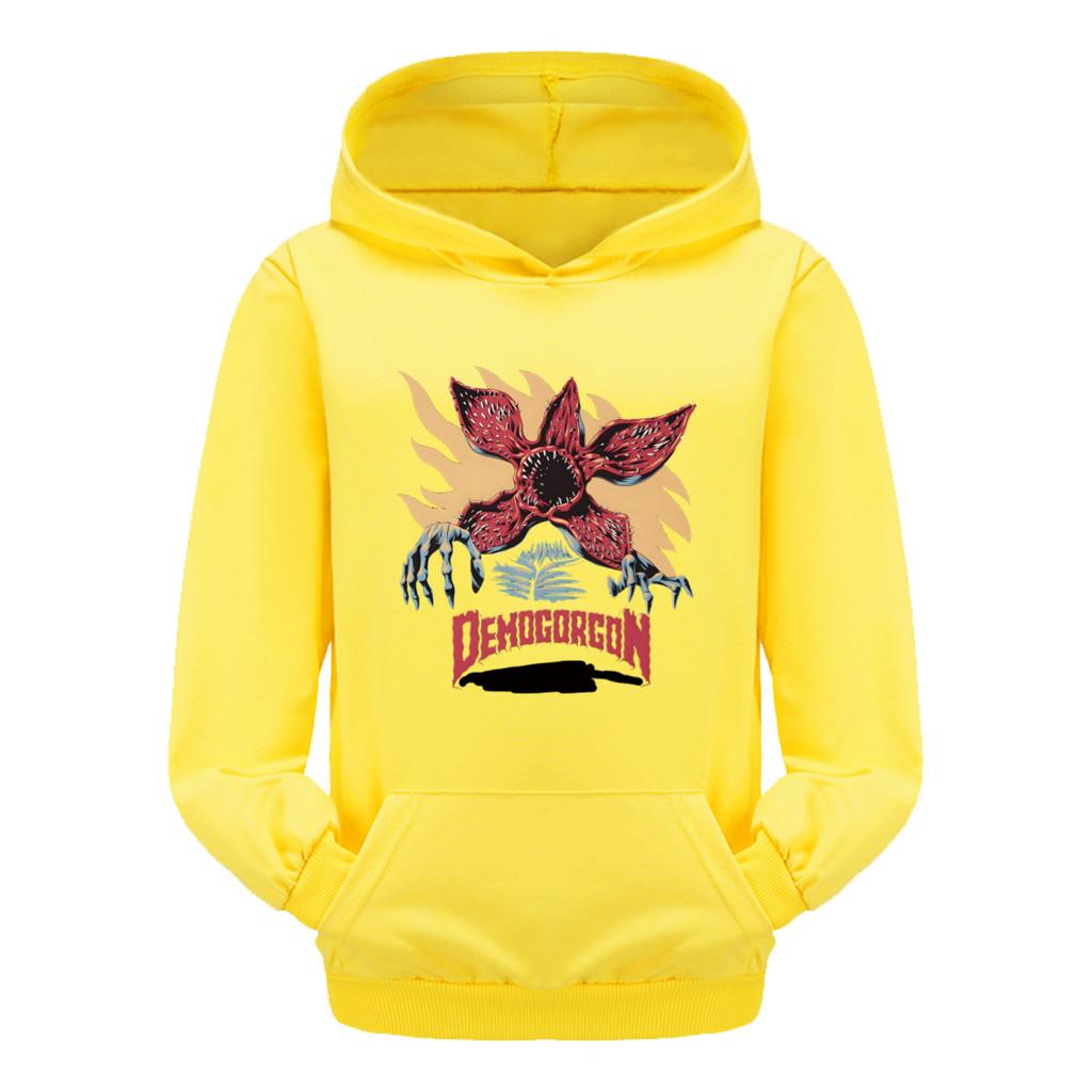 5385 Детская толстовка с длинными рукавами и принтом "Странный человек" для мальчиков и девочек