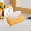 Бамбуковый чехол для коробки с салфетками, диспенсер для салфеток, коробка для салфеток для столешницы, ванной, офиса, домашнего хозяйства, el