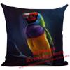 Bird Cushion Cover Macaw Owl Parrot Pillow Cover Living Room Sofa Car Decor Throw Pillows Home Decoration Pillowcase 45X45Cm