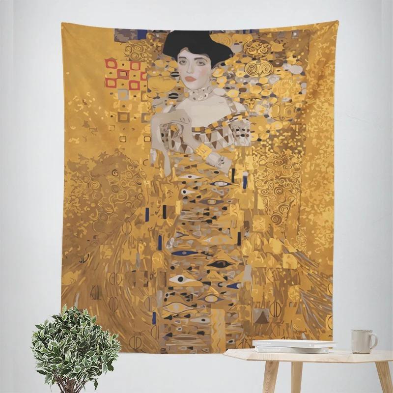 Винтажная картина маслом, декоративный гобелен, домашний декор, офис, гостиная, гобелен