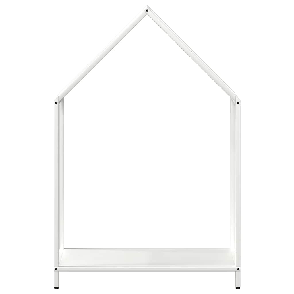 Firewood Rack White 60x25x90 cm Cold Rolled Steel