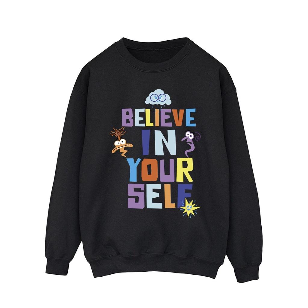 Inside Out 2 Mens Believe In Yourself Sweatshirt