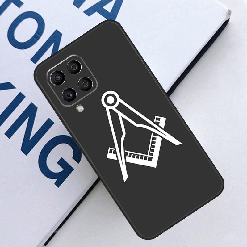 Чехол для Samsung Galaxy M14 M34 M54 M31 M13 M33 M12 M32 M52 M11 M21 M35 M53 M55 M15 M06 M16 с изображением Масонов (Свободных и Принятых Масонов)