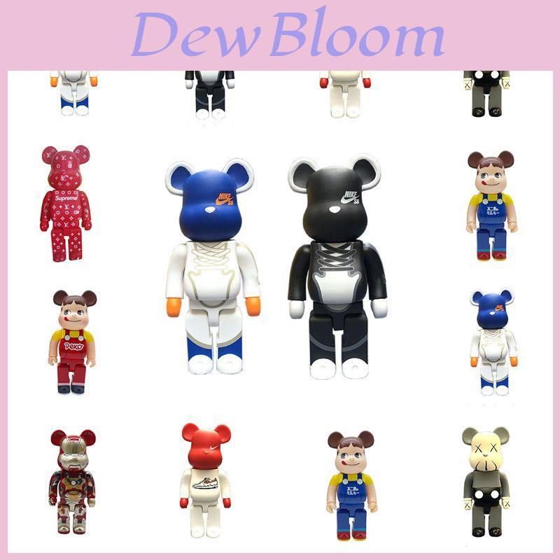 Трендовая фигурка Bearbrick 400% Peko Железный Человек для уникальной коллекции