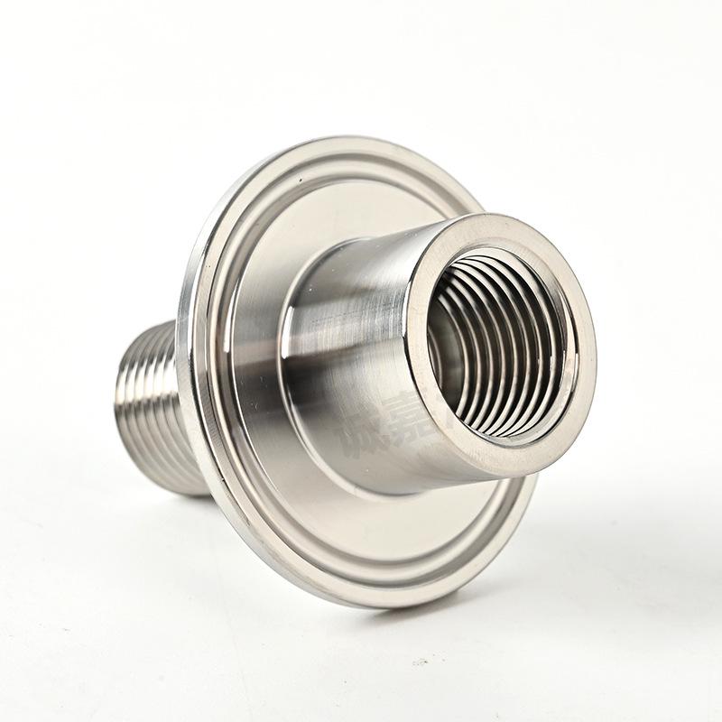 Быстроразъемный соединитель-зажим SS304 1,5" TC на 1/2" NPT наружный/внутренний