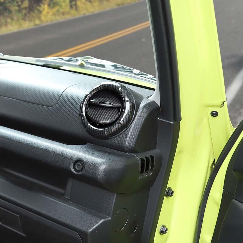  ABS автомобильное украшение переключения передач, панель управления кондиционером, наклейки на переключатель стеклоподъема для Suzuki Jimny 2019, аксессуары для интерьера