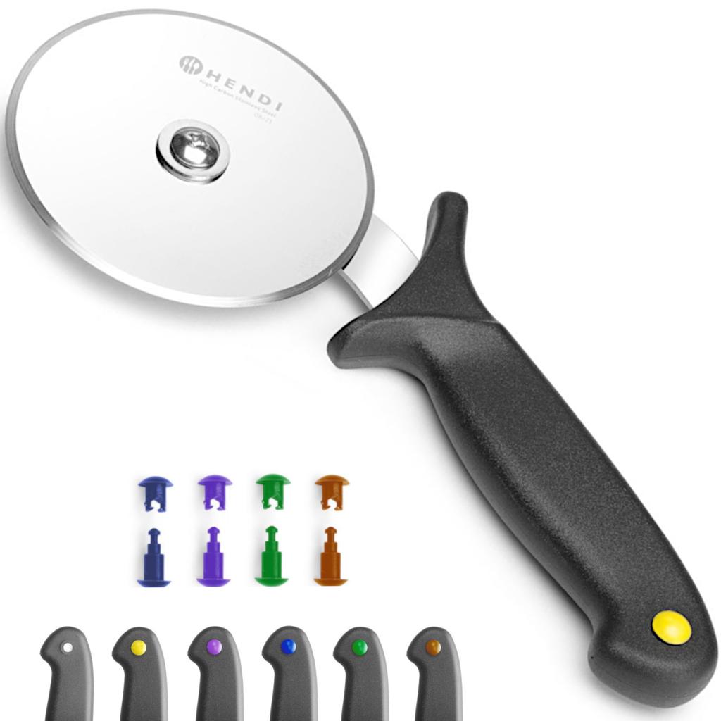 Pizza cutter with HACCP clips, diameter 100 mm, Hendi 617014
