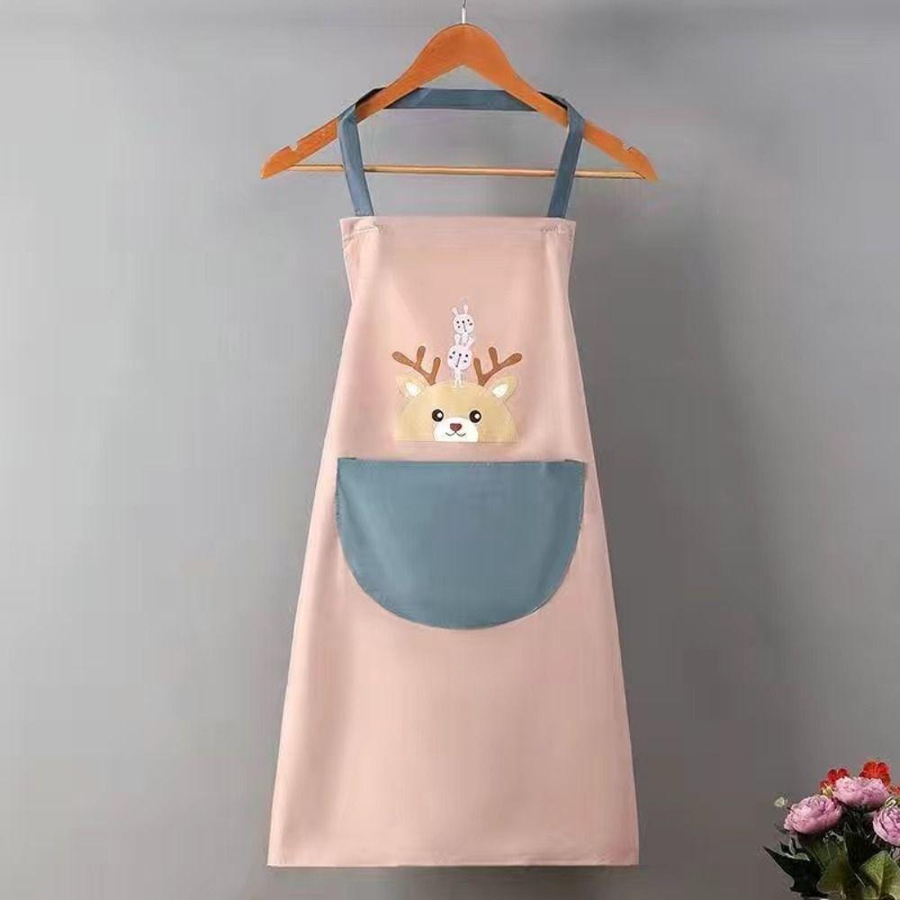 Водонепроницаемый кухонный халат, маслостойкая рабочая одежда для готовки, новый фартук