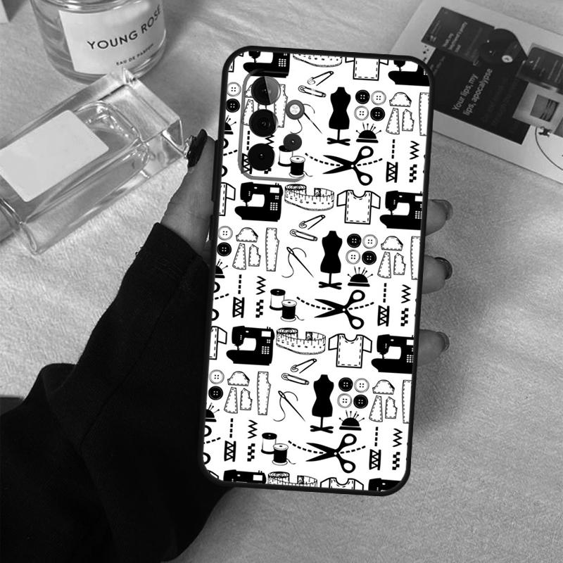 Чехол для швейной машины для Samsung Galaxy A54 A34 A14 A36 A56 A06 A13 A53 A32 A12 A22 A52 A35 A17 A16 A55 A15