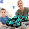 981 шт. Игрушки-конструкторы спортивного автомобиля Наборы для мальчиков или взрослых 1:Набор для сборки модели автомобиля в масштабе 14 Игрушки Подарки на Рождество Хэллоуин