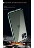 Легкий двусторонний стеклянный чехол для телефона для iPhone 16/17 Pro Max с поддержкой Mag-Safe и защитой от падений