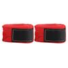 2PCS 5M Cotton Lengthened Boxing Hand Wraps Handwraps Bandages for Training (Red)