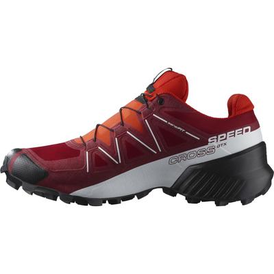 SPEEDCROSS Беговые кроссовки Красные Размер Мужские Ботинки GORE-TEX, Далия/Белый/Черный, 26.5см