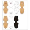 100pcs Foldable DIY Jewelry Display Card Jewelry Packaging Card  Suitable for Jewelry Price