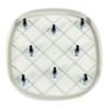 Heavy Duty Flower Pot Mobile Tray Square Rolling Plant Tray Universal Wheel Mobile Base  Indoor