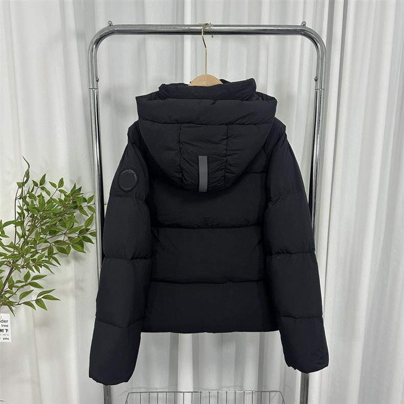 Пуховая куртка с капюшоном Уян Наны: Съемный, Ветрозащитный, Водонепроницаемый, Теплый, Унисекс