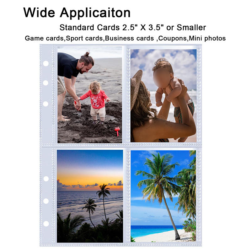 Kpop Photocard  Binder Photo Cards Collect Book Album PU Leather Notebook Photo Protector School Stationery