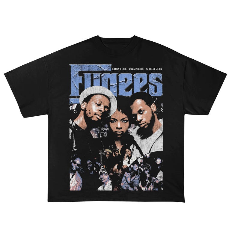 Fugees Unisex T-Shirt - The Score - Lauryn Hill - Ready Or Not - Killing Me Softly - 90s Golden Era Boom Bap Hip Hop - Culture - rap tee