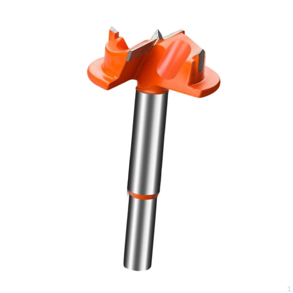 Сверло с карбидным наконечником для расположения шарнирного отверстия, круглый хвостовик, фрезер по дереву для аккумуляторной батареи