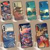 Японский стиль Арт Чехол Япония Для Samsung Galaxy A13 A33 A53 A15 A25 A35 A55 A54 A34 A14 A71 A51 A12 A32 A52 Чехол