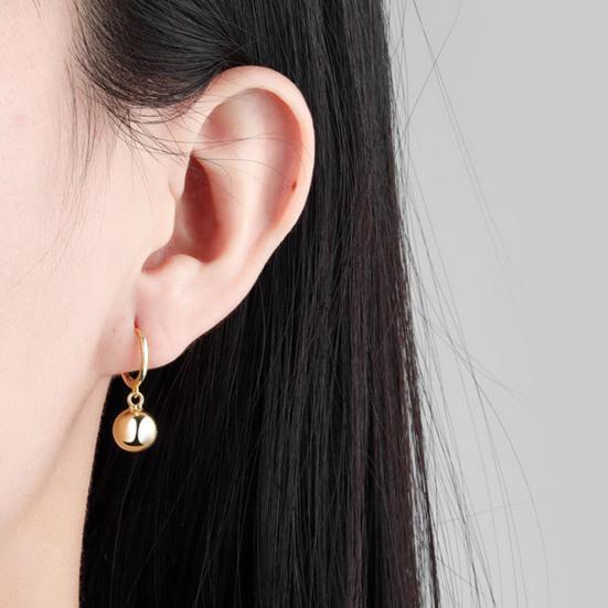 Шикарные женские серьги-кольца, безопасные для прочной гладкой кожи