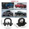 Красный/Синий/Черный Набор из 4 шт. Боковые анкеры для кузова пикапа Chevy Silverdo Анкеры-крепления для кузова пикапа Легко использовать