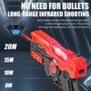 Infrared Toy Guns Weapon Induction Battle Gun Toy Pistol Model Electric Laser Gun Cosplay For Kids Children Indoor Outdoor Game