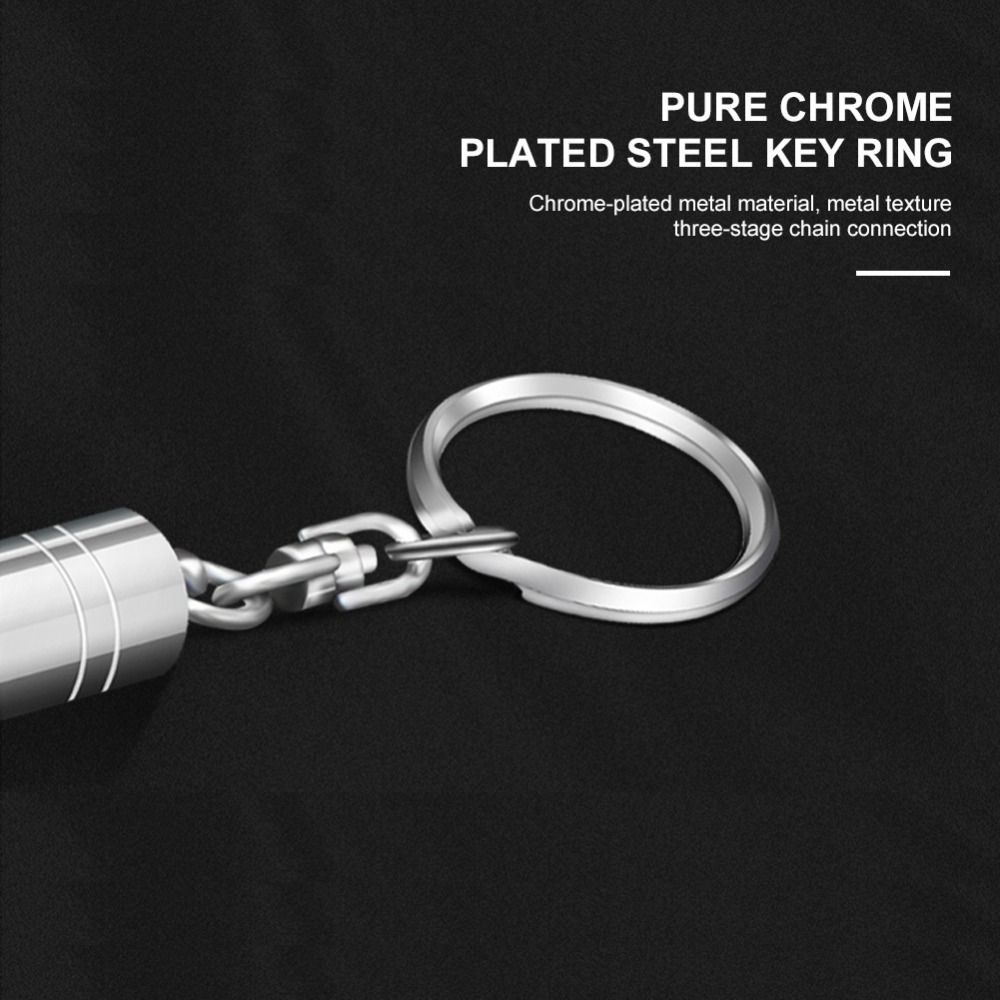 Key Ring Interior Accessories Anti-Static Keychain Static Eliminator Discharger Anti-Static Keyring