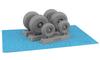 Оружейный транспортный самолет Hercules Weight Deformation Wheel Resin Detail Up Parts AMRAW72363 1/72 C-130 (Поздняя модель) (Самолет)