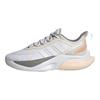 Alphabounce+ White Peach Женские кроссовки Cloud-White Zero-Metallic Grey-Three HP6147