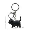 Keychain Cute Cat Animal Pendant With Climbing Hook For Gift Giving Decor And