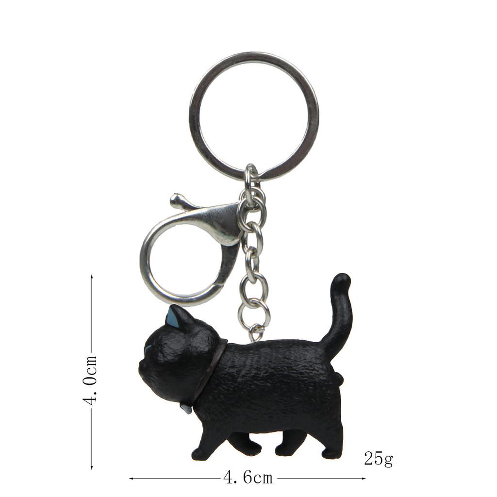 Keychain Cute Cat Animal Pendant With Climbing Hook For Gift Giving Decor And