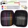 100PcsSet Sweater Knitting Tool 22 Metal Crochet Set Needles Sewing Tools Kit with DIY