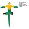 Rotating Lawn Sprinkler Large Area Coverage Adjustable Garden Watering System Easy To Install Sprinkler with Stake