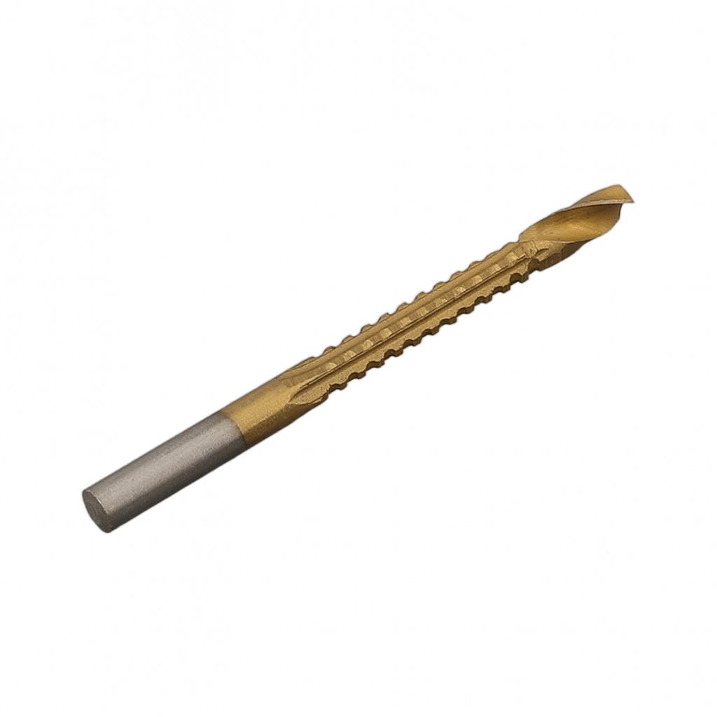 Сверло из быстрорежущей стали с композитным наконечником для резки дерева, в комплекте 6 размеров