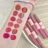 Double Sided Lip Glaze Full Gloss Mirror and Matte Velvet Long-Term Color and Moisture Lip Gloss Cosmetics Lip Glaze 1 To 5 Pieces, 5 Pieces