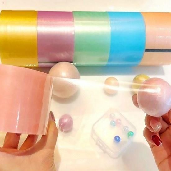 Petite Mine Tape Ball Изготовление ленточных мячей Набор из 10 предметов Tape Start Ball, популярная корейская игра